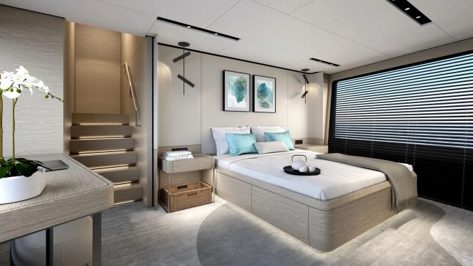 Red Yacht's designed master suite