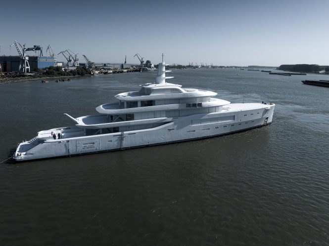 Amels 80 m yacht launched