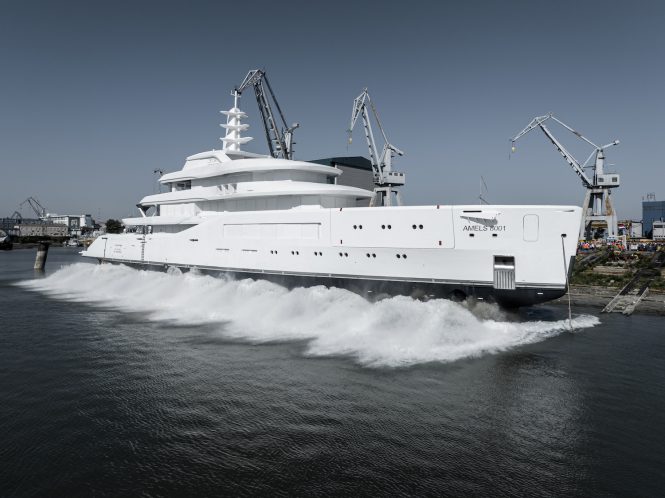 Amels 80 superyacht launched