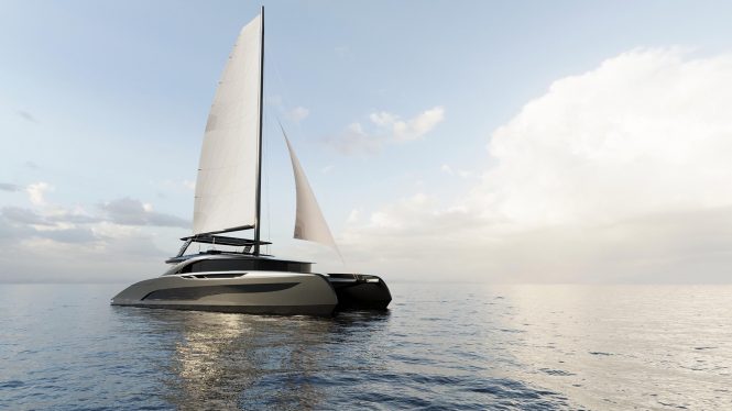 Eco superyacht SUNREEF ZERO CAT