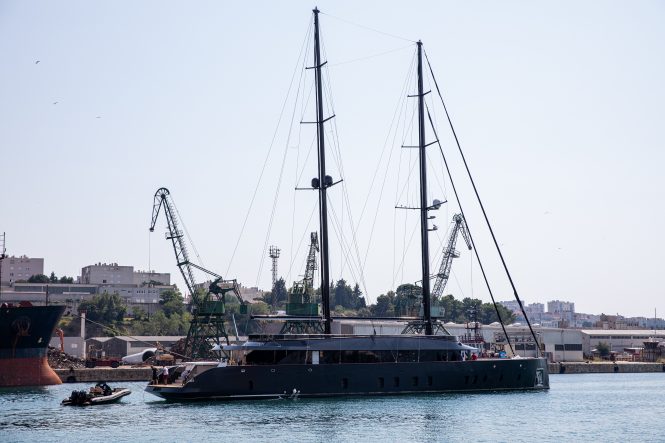 Luxury sailing yacht SCORPIOS