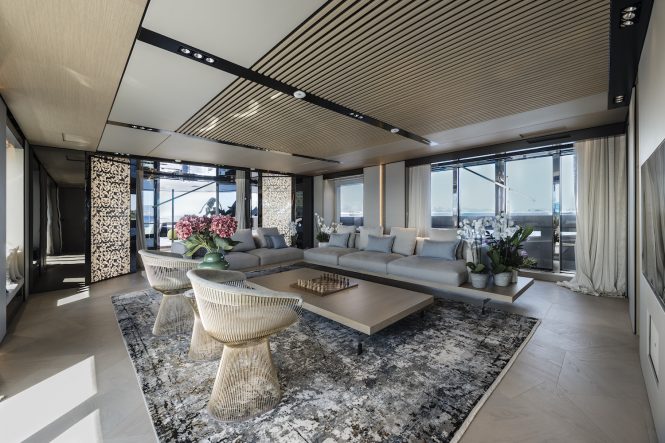 main saloon seating area - Photo © Leonardo Andreoni 