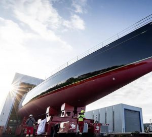 59m sailing yacht MAXIMUS launched by Vitters in the Netherlands