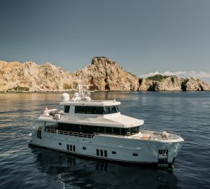 Explorer yacht LEMANJA charts a course across the Southern Mediterranean on her maiden voyage