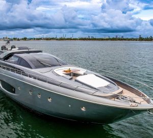 26m Riva motor yacht GYPSEA ready for winter charters in Florida and the Bahamas