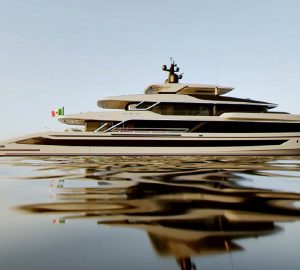 Second Baglietto T60 superyacht HULL 10262 keel is laid