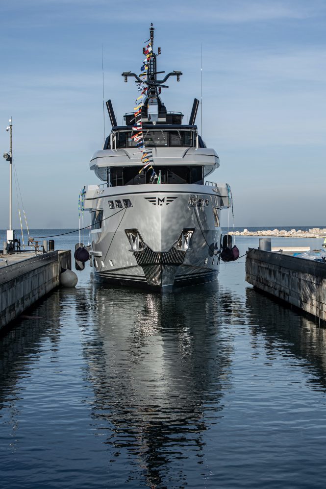 Cantiere delle Marche launch Maverick explorer yacht