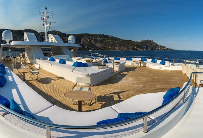 Lazy days on the sun deck