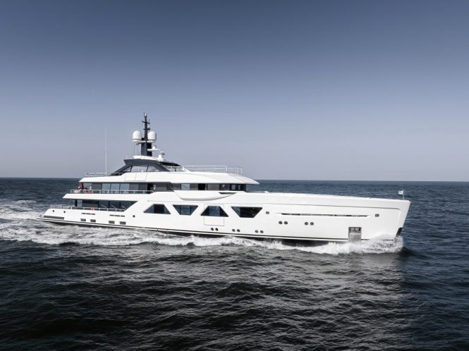 Luxury superyacht KHALIDAH