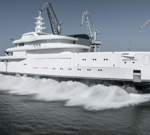 Amels announces that the first hull in the 80 Limited Edition series is now in outfitting