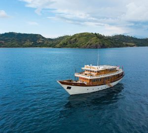 Indonesian luxury yacht charter: A collection of three traditional phinisi boats available for charter