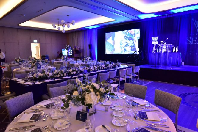 The beautiful Four Season Hotel where the Bal de la Mer was hosted