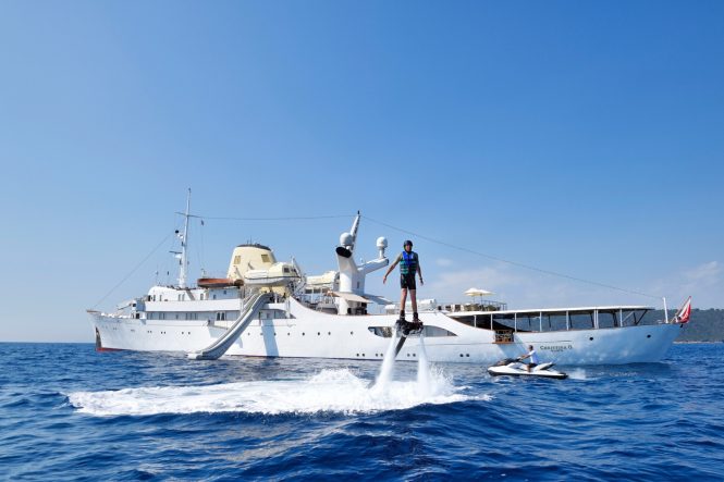 Iconic superyacht Christina O