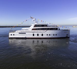 Codecasa motor yacht VERO hits water in Italy