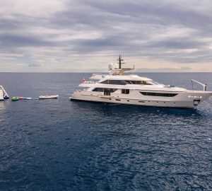 Charter 38m motor yacht PREMURA in select locations in the Mediterranean to experience the perfect family vacation