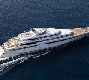 Ten luxury superyachts for charter with amazing sun decks and Jacuzzis