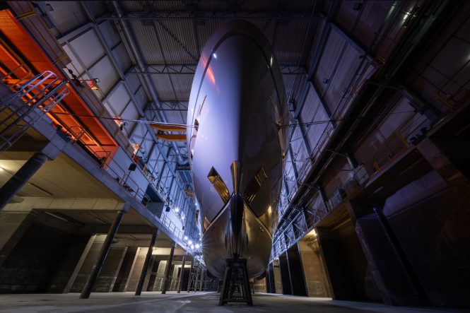 Photo © Ruben Griffioen - Cinderella Noel IV yacht launch by Heesen