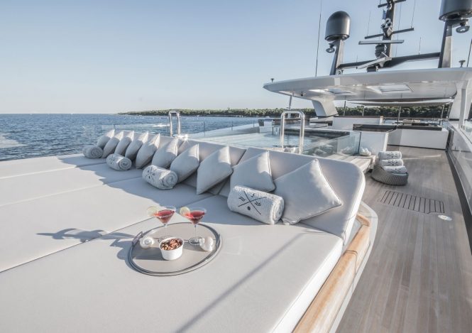 SEVERIN*S yacht sun deck