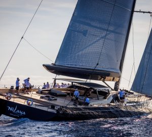 47m sailing yacht NILAYA arrives in Antigua ready to race
