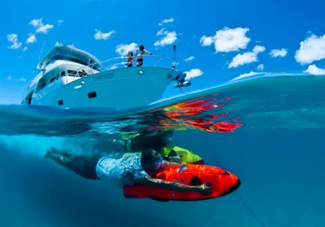 Seabobs and Superyacht