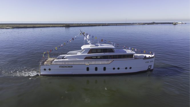 VERO yacht by Codecasa launched