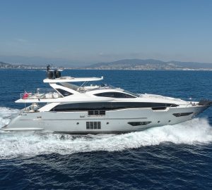 24m motor yacht ANASTASIA V offering fabulous charters in select locations around the Mediterranean
