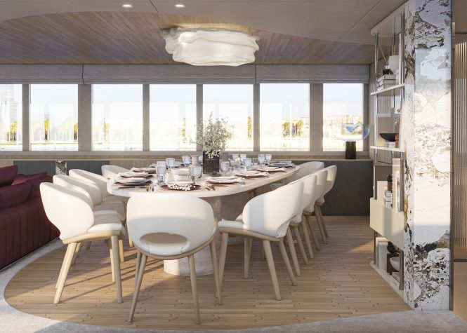 Dining on board REPOSADO