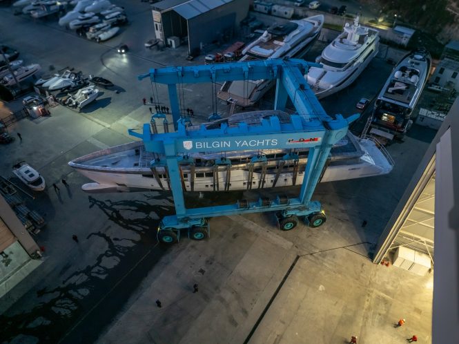 Motor yacht BILGIN 170 technical launch