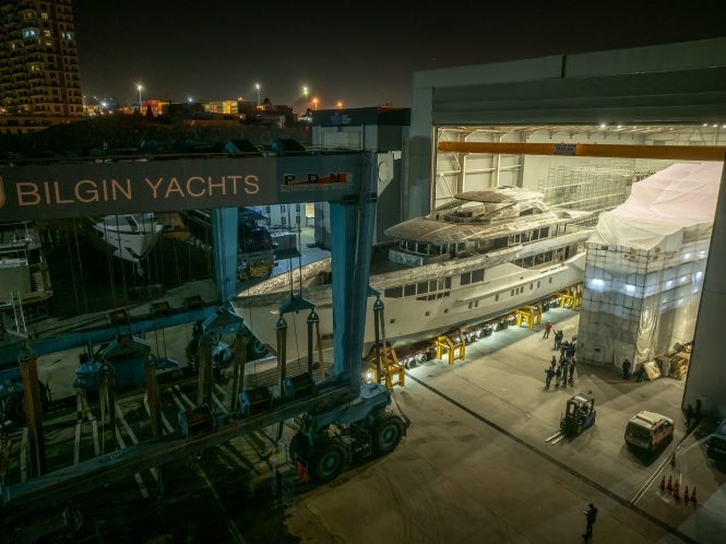 Motor yacht BILGIN 170 technical launch