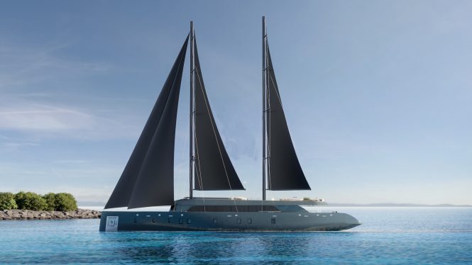 Luxury sailing yacht REPOSADO