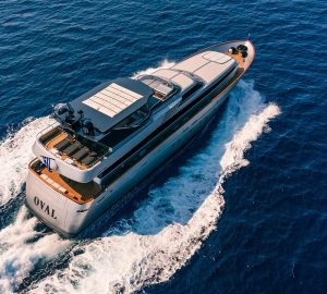 Special charter offers on board 31m luxury yacht OVAL