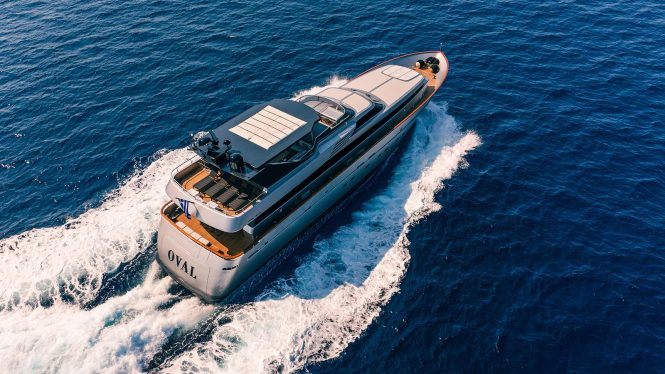 Luxury yacht OVAL