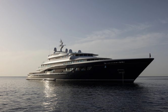 Mega yacht CORINTHIA VII