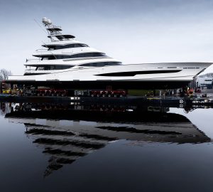 Ground-breaking 52m sportfisher motor yacht PROJECT 406 prepares for launch