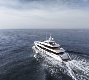 55m superyacht IRIS BLUE is delivered to her owners – the first deliver of 2024 for Heesen