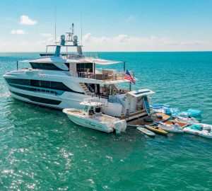 33m luxury yacht FREEDOM for charter in the Caribbean and New England