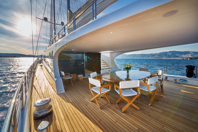 Luxury yacht ACAPELLA