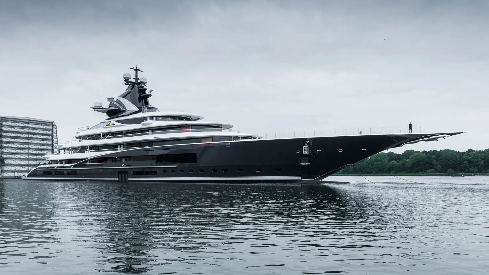 Mega yacht KISMET 2024 - credit Lurssen