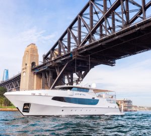 39m luxury yacht EVOLUTION for charter on Australia’s east coast
