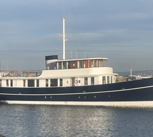 33m classically styled motor yacht FAR NIENTE launched by Hoek Design