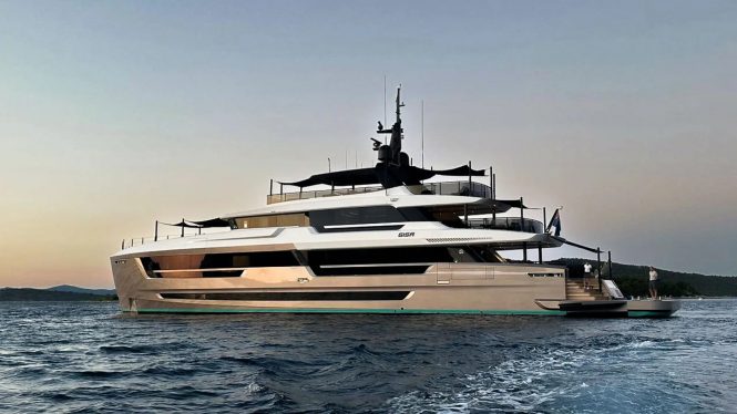 Luxury yacht GISA