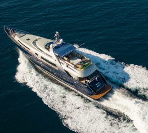 Fabulous 38m motor yacht ONE BLUE available for charter in Croatia