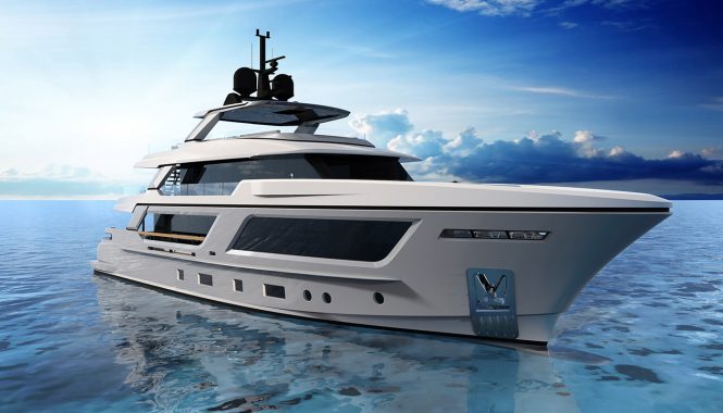 Luxury yacht STELLAMAR (rendering)