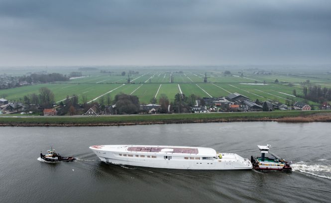 Superyacht PROJECT 1012 | image Ruben Griffioen