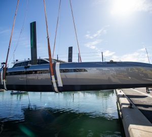 25m sailing catamaran AGAVE is launched by Gunboat in France