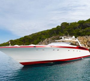 Classic 24m motor yacht ELEGANT available for charter in Greece