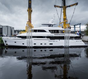 36m motor yacht Moonshine launched from Moonen yachts