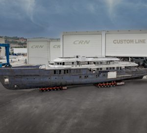Construction continues on 70m custom superyacht PROJECT THUNDERBALL (CRN145)