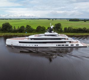 Superyacht HAVEN is delivered by Lürssen, marking the dawn of a new era of superyacht design