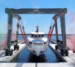 Ferretti announce the launch of 27m motor yacht LOVE – the fourth hull in the INFYNITO 90 range